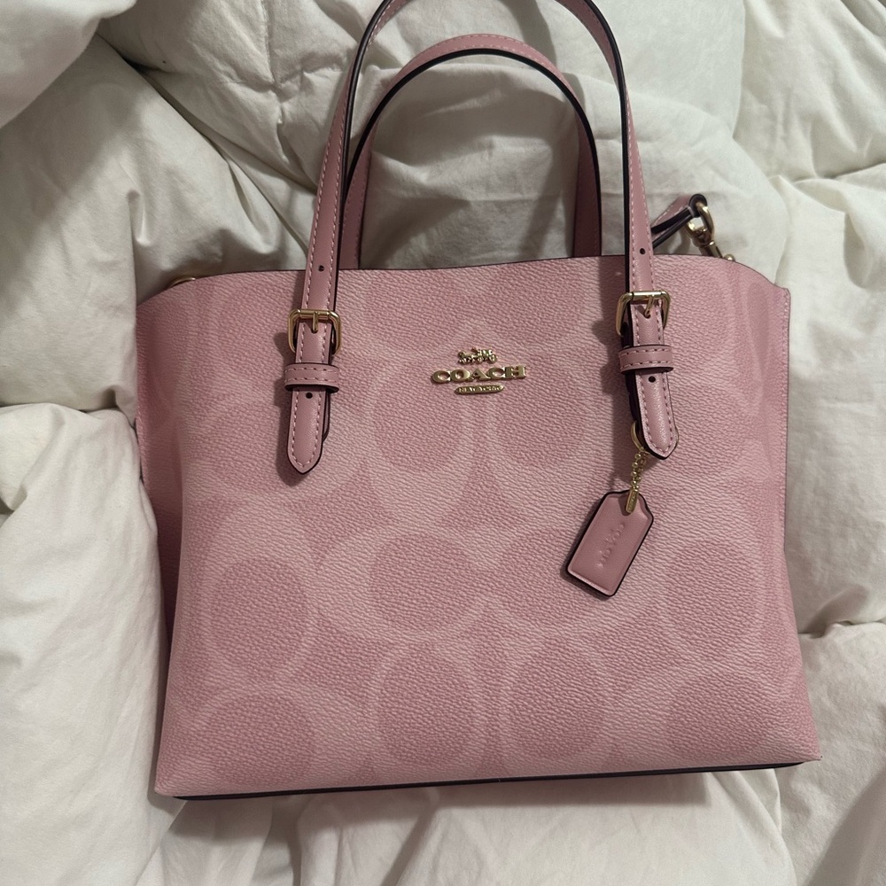 Coach Pink powder mollie 25